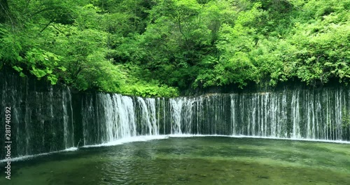 Shiraito Falls, Karuizawa, Nagano Prefecture, Japan photo