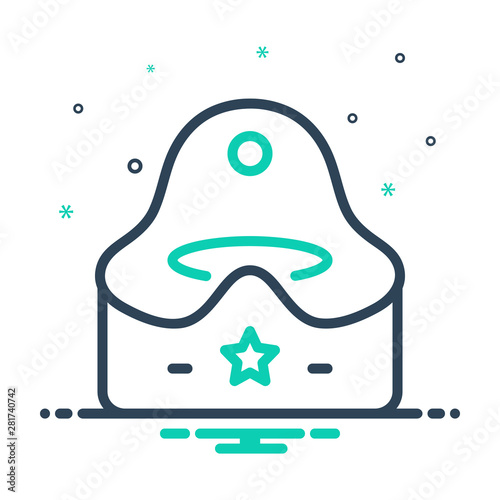  mix icon for floor potty
