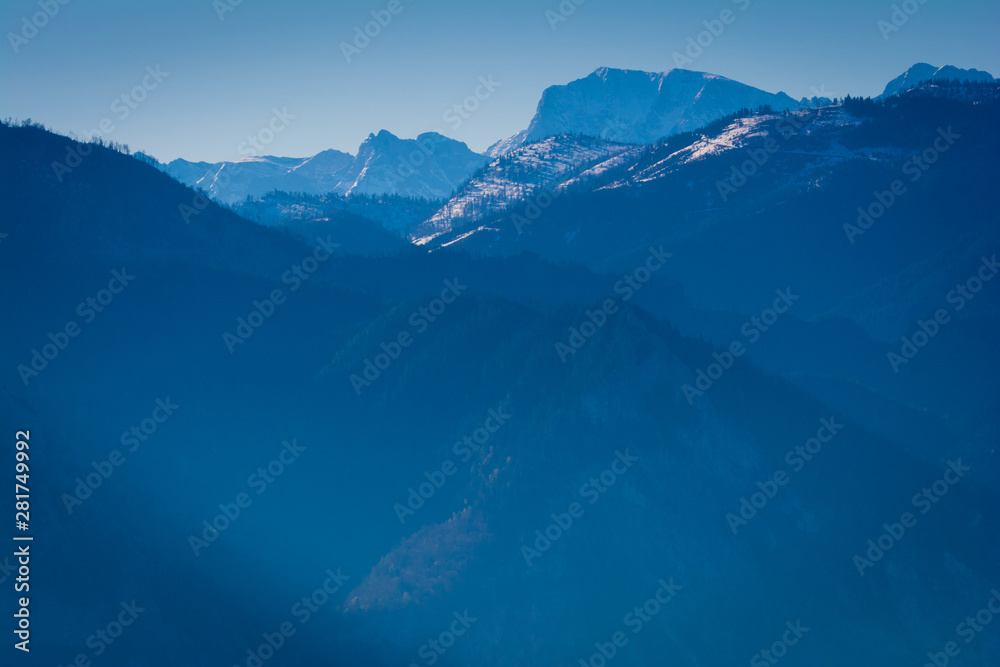 Berge im Licht - Alpen in Österreich