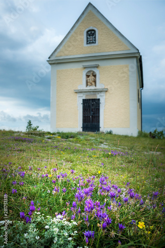 Small chapel on a hill