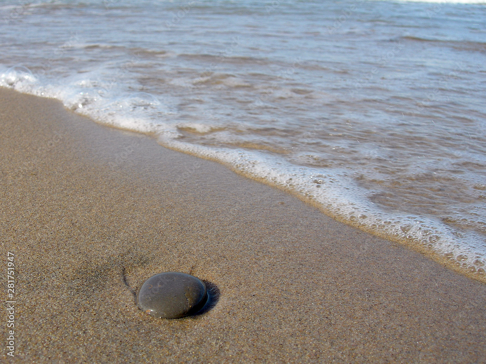 stone in beach stone in beach