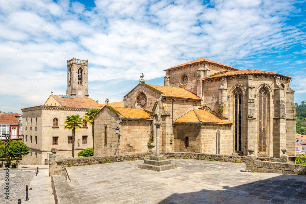 View at the Church of San Francis in Betanzos - Spain