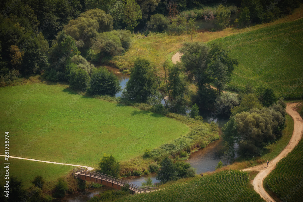Rural Bavarian Hill Landscape