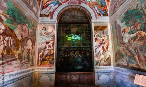 Chapel of Sacro monte di Orta  Orta san Giulio  italy