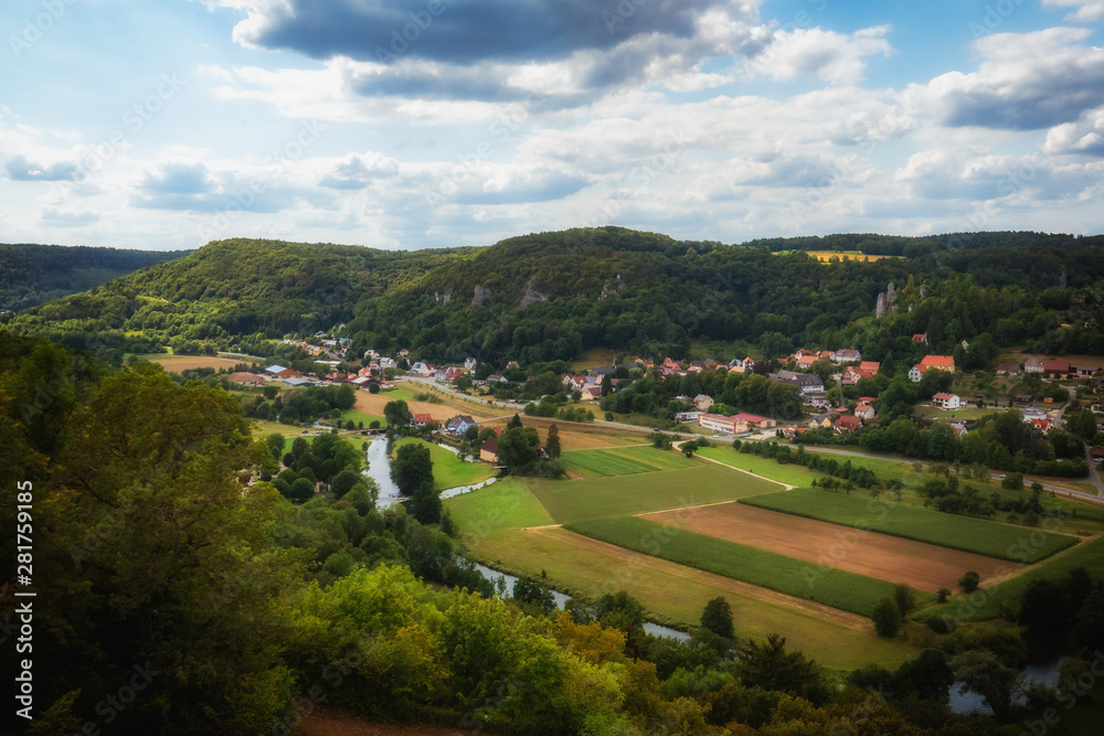 Rural Bavarian Hill Landscape