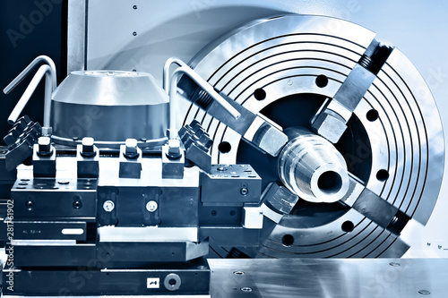 Fotografía Lathe clamping spindle