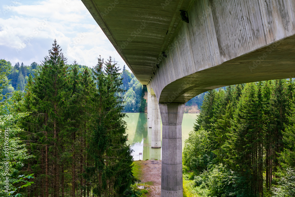 Die lange Brücke über den Lech Die lange Brücke über den Lech
