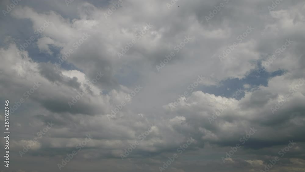 Summer day clouds grey sky 4k video nature Summer day clouds grey sky 4k video nature