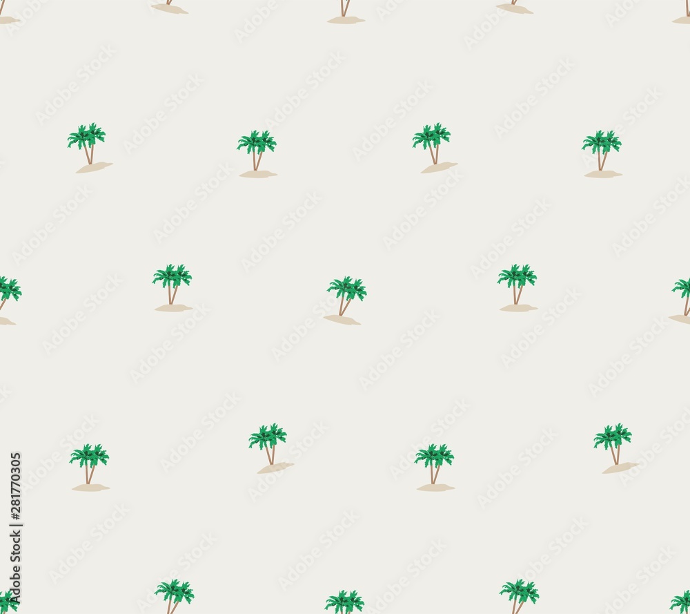 palm island vector semless pattern palm island vector semless pattern