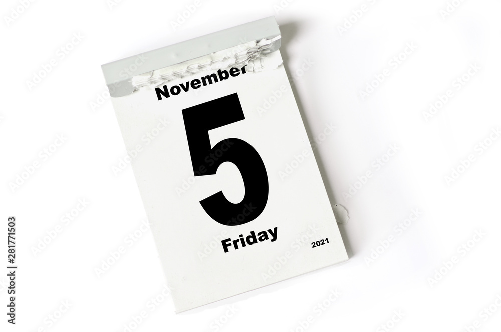5. November 2021 5. November 2021