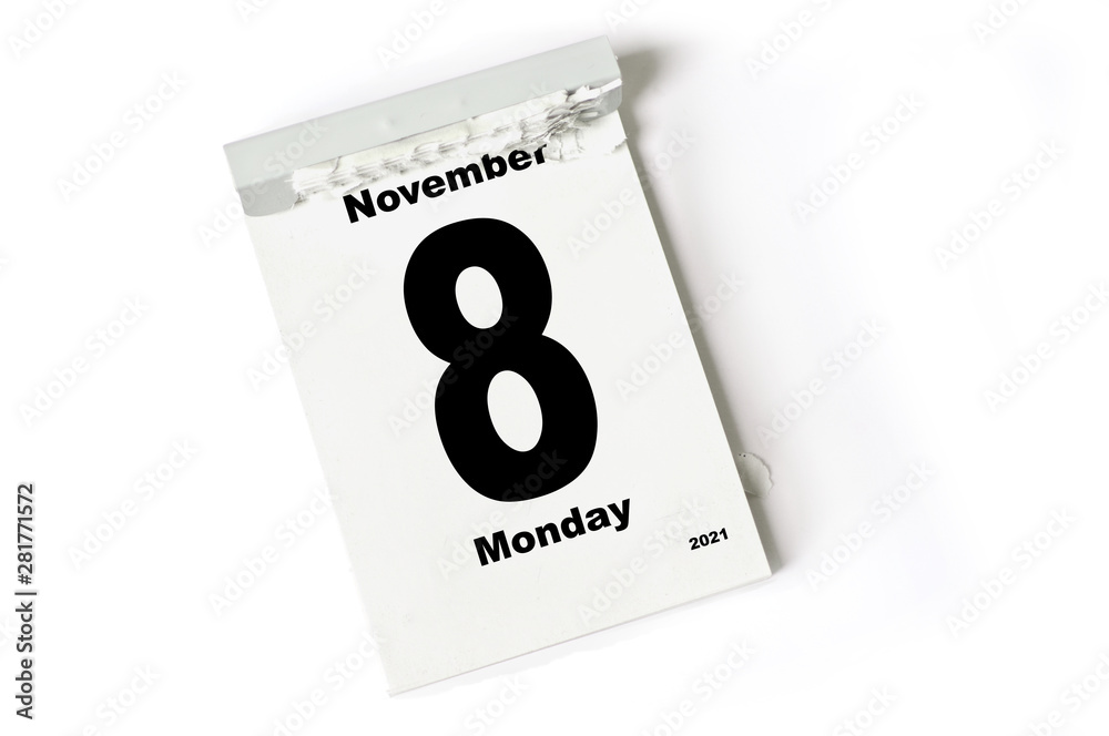 8. November 2021 8. November 2021