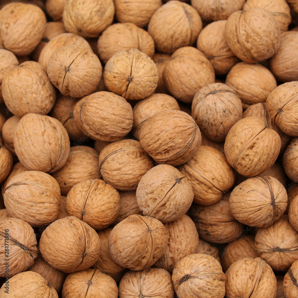 walnuts. natural background. walnuts. natural background.