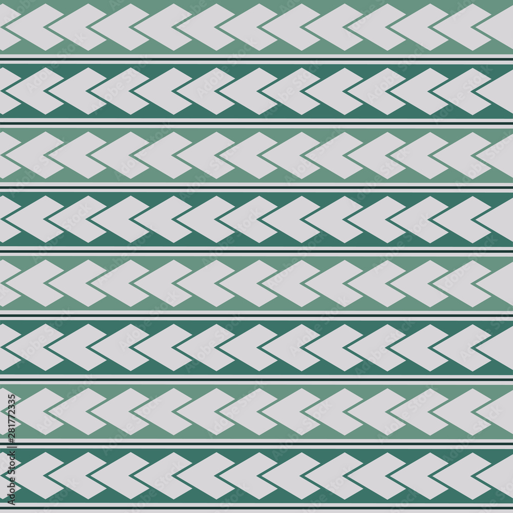Vector ethnic seamless pattern in maori style. Geometric border with decorative ethnic elements. Design for home decor, wrapping paper, fabric, carpet, textile, cover Vector ethnic seamless pattern in maori style. Geometric border with decorative ethnic elements. Design for home decor, wrapping paper, fabric, carpet, textile, cover