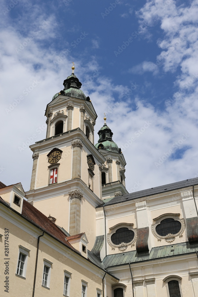 Landscape of St. Florian Monastery, Austria