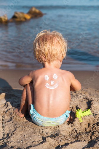 Sunbathing - smile