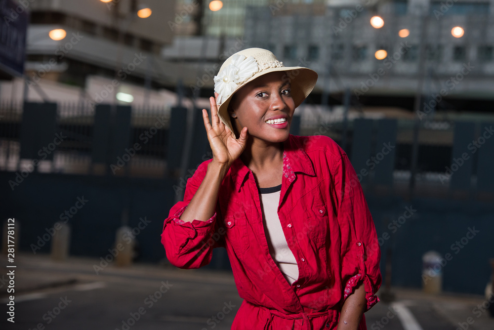 portrait of curious young woman. portrait of curious young woman.