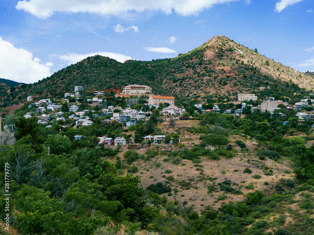 Fototapeta premium Town of Jerome, Arizona in southwest USA