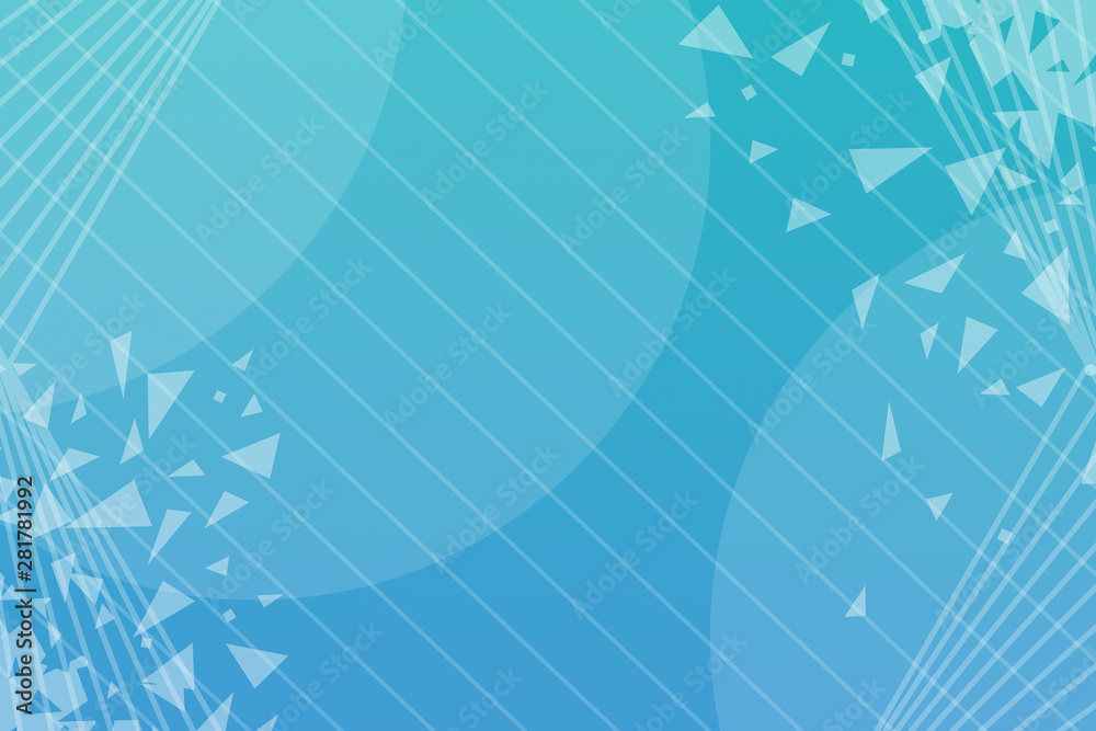Fototapeta premium abstract, blue, christmas, winter, wave, illustration, design, snow, water, wallpaper, waves, snowflake, art, pattern, holiday, sea, lines, backdrop, graphic, white, card, light, ocean, decoration