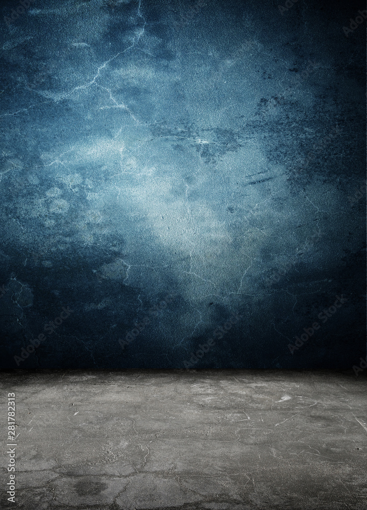 empty room with colored wall (concrete). empty room with colored wall (concrete).