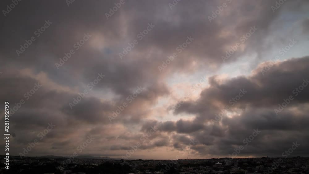 View of clouds in sky, Okinawa Prefecture, Japan View of clouds in sky, Okinawa Prefecture, Japan