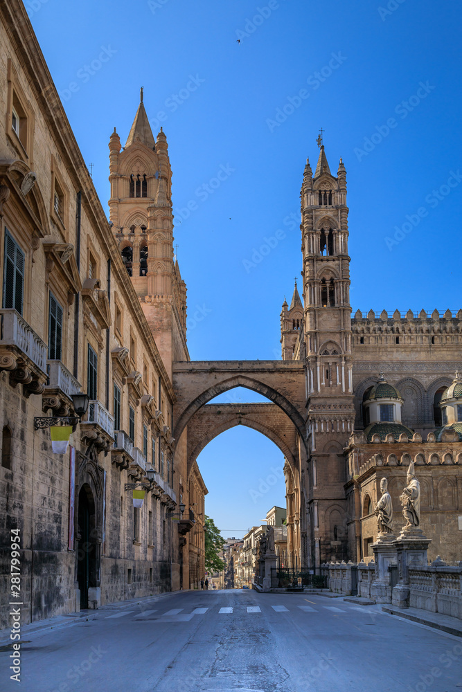 Kathedrale Maria Santissima Assunata in Palermo, Sizilien Italien,