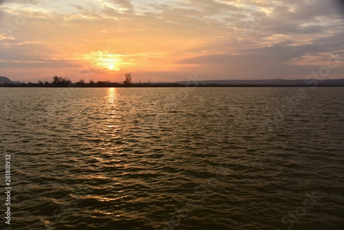 Sunrise; Cipau lake, Iernut, Transylvania