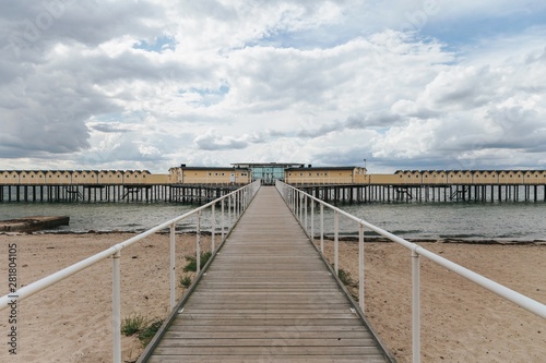 Bathing Huts in Helsingborg, Sweden. © Elena Sistaliuk