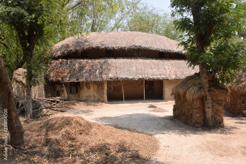 indian village house