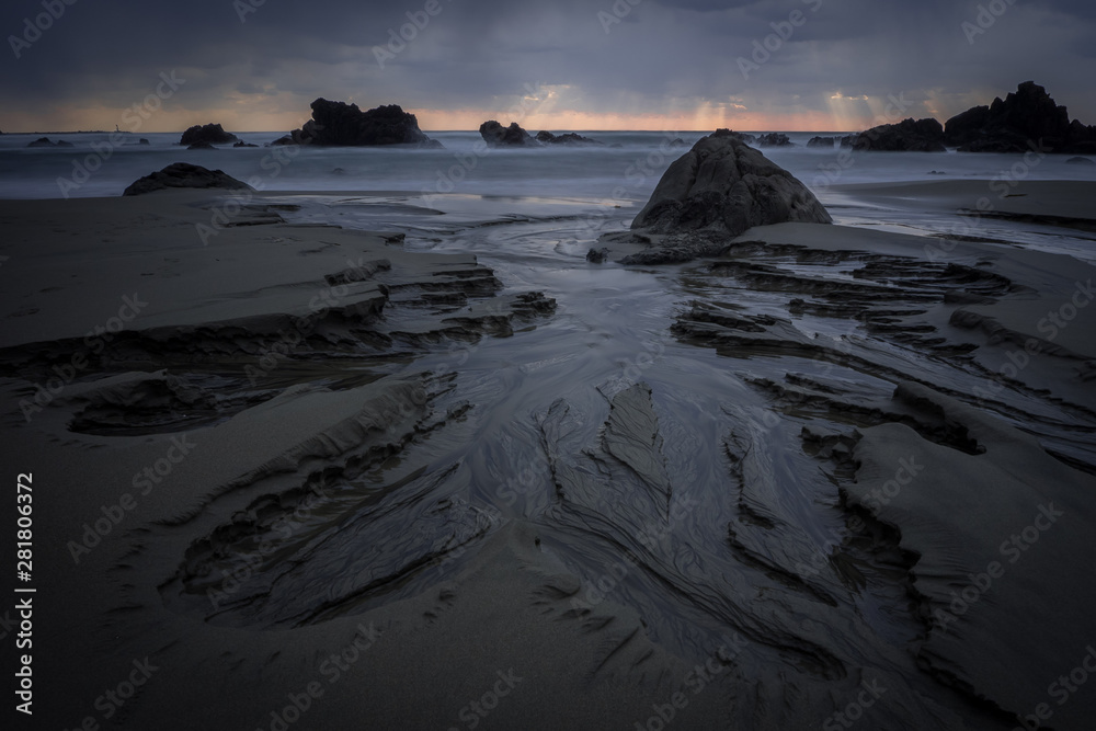 Obraz premium 砂浜