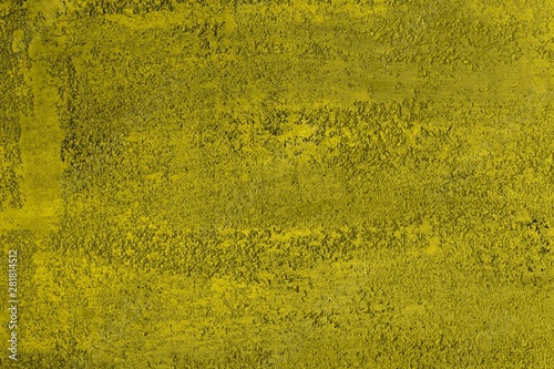 creative grunge yellow travertine like plaster texture for any purposes.