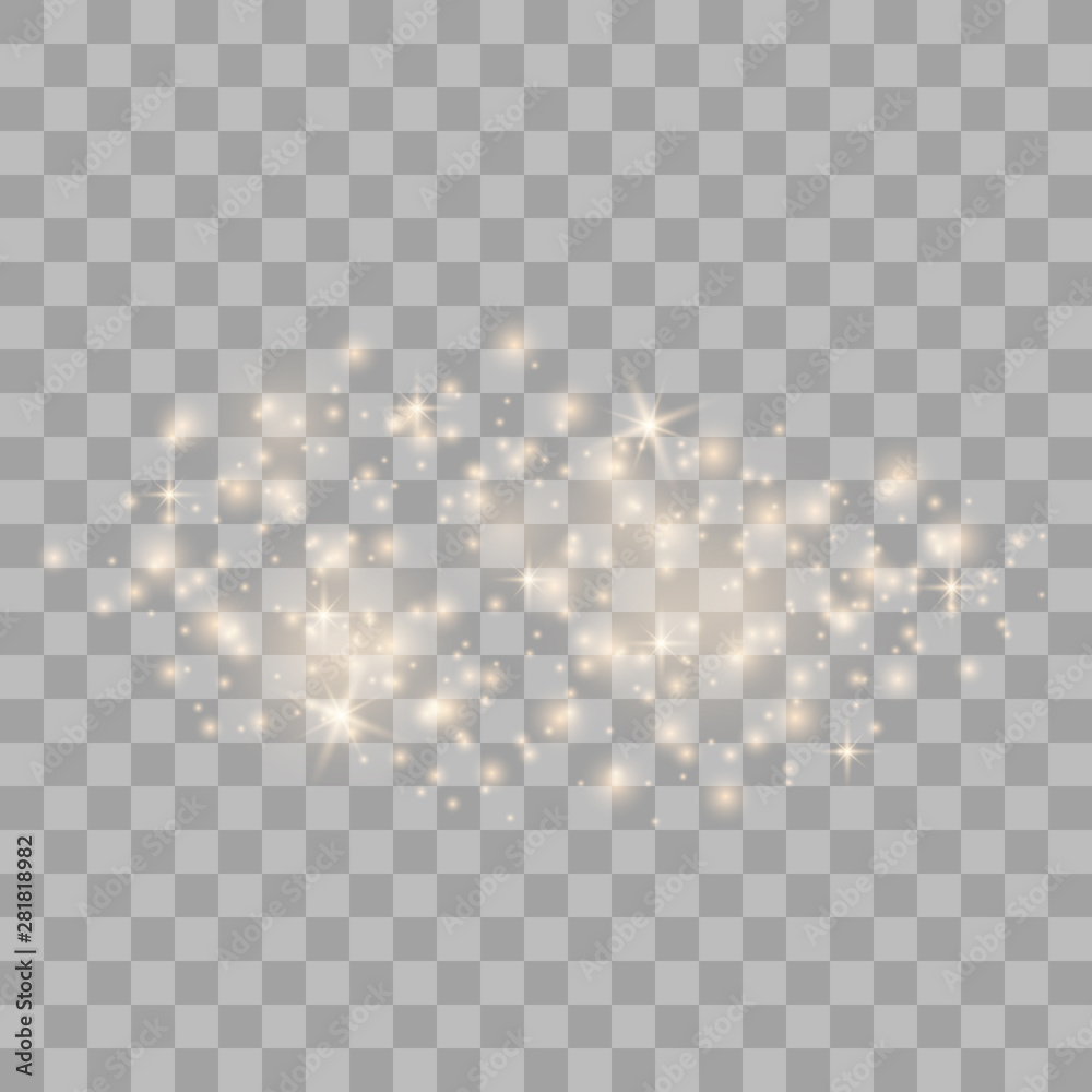 Glow light effect. Glow light effect.