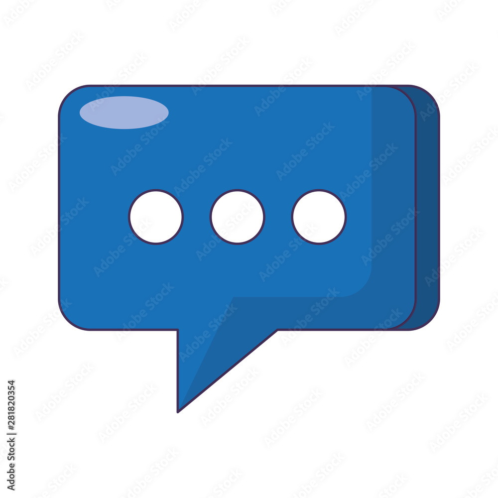 chat digital speech bubble cartoon chat digital speech bubble cartoon