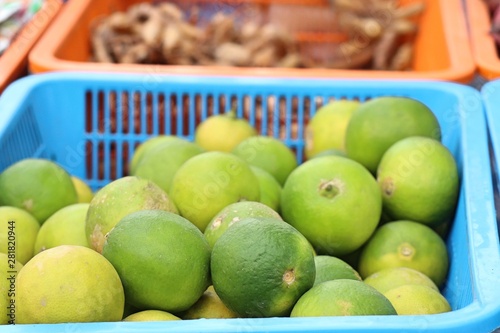 lemons at the street food