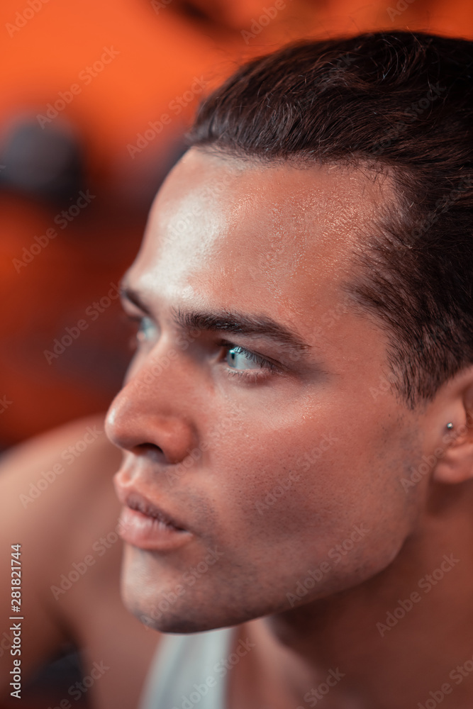Obraz premium Portrait of a nice handsome young man