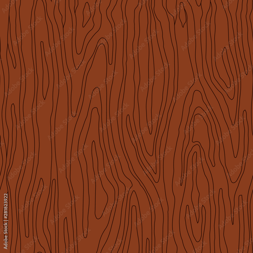 seamless pattern, tree texture in brown tones