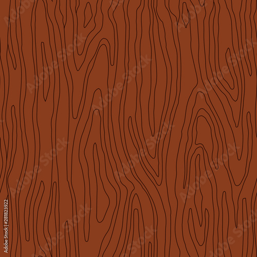 seamless pattern, tree texture in brown tones