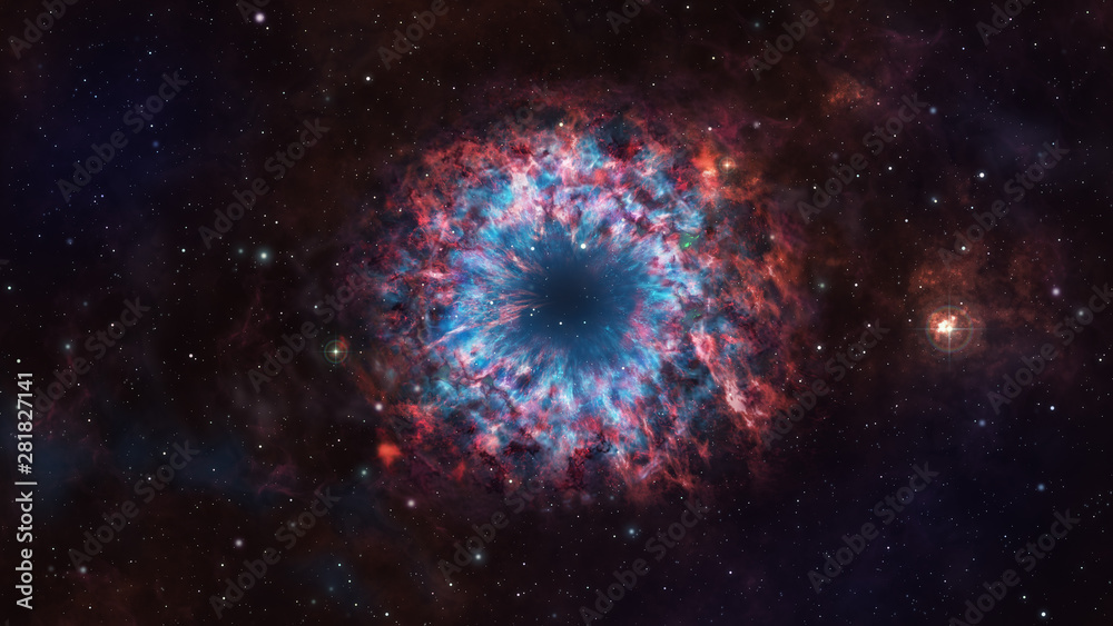 Space Eye Ripper Eye Nebula Space