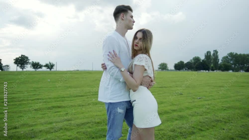 Boyfriend Holding His Girlfriend In His Arms Boyfriend Holding His Girlfriend In His Arms
