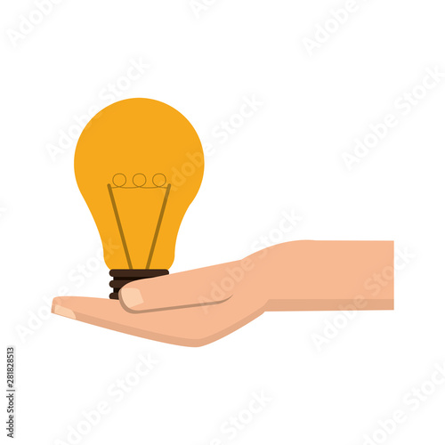 lighbulb energy idea light cartoon
