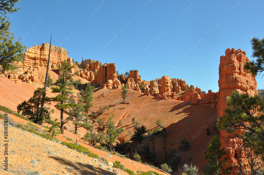 bryce canyon drive by in utah
