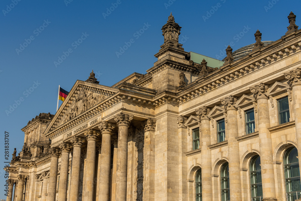 The Bundestag is the German federal parliament, Berlin