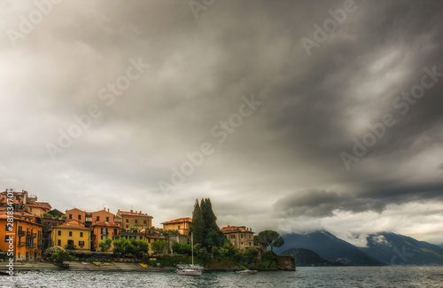Town of Varenna, Lake Como, Lombardy, Italy 