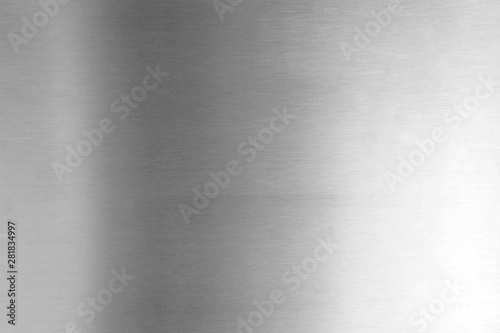 Sheet metal silver solid background