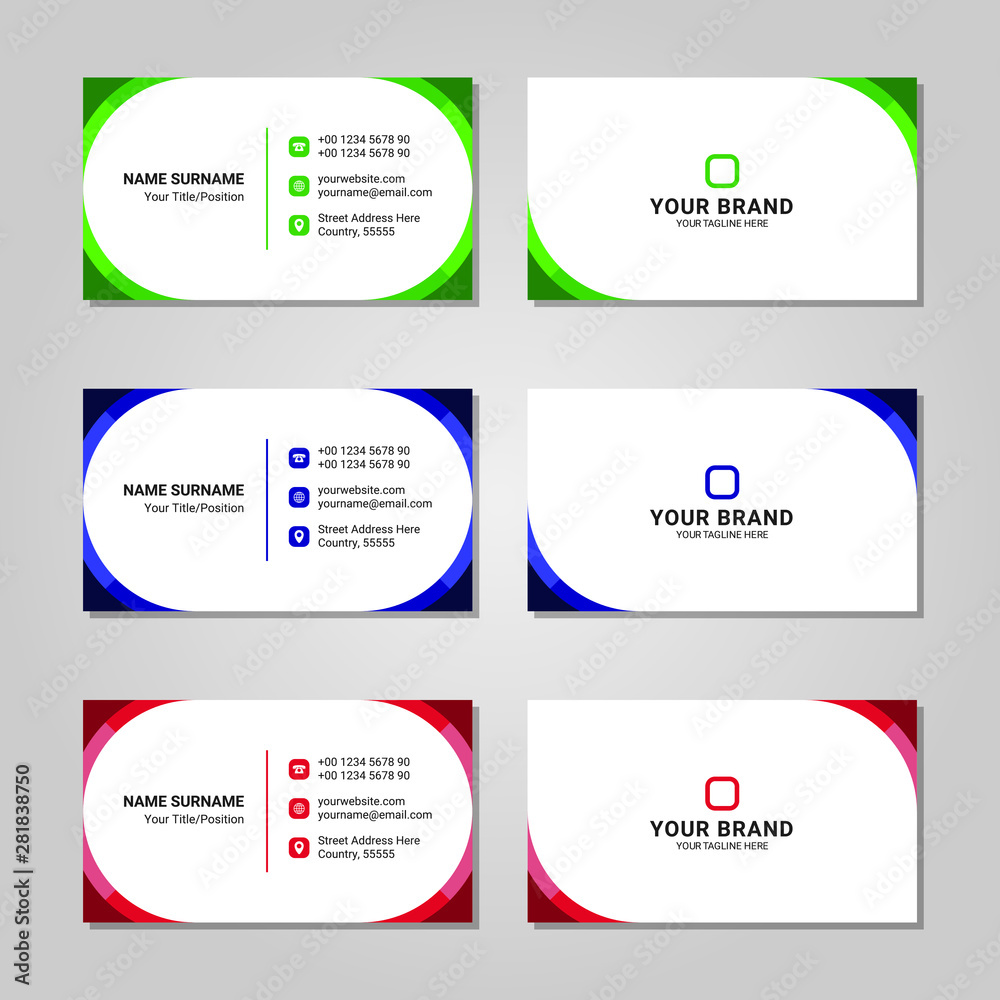 business card template Free business card template Free