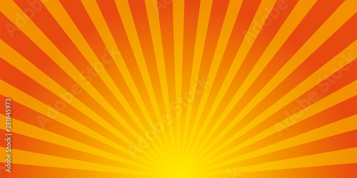 Sun rays background. Vector illustration