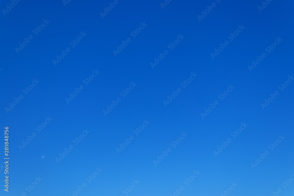 Clear blue sky, beautiful background,copy spase