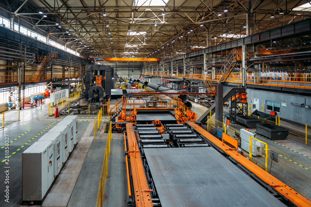 Modern seam pipe factory production line Modern seam pipe factory production line