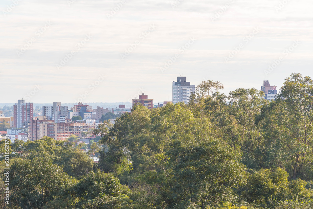 Obraz premium Sunrise in the city of Santa Maria, Brazil 06.jpg