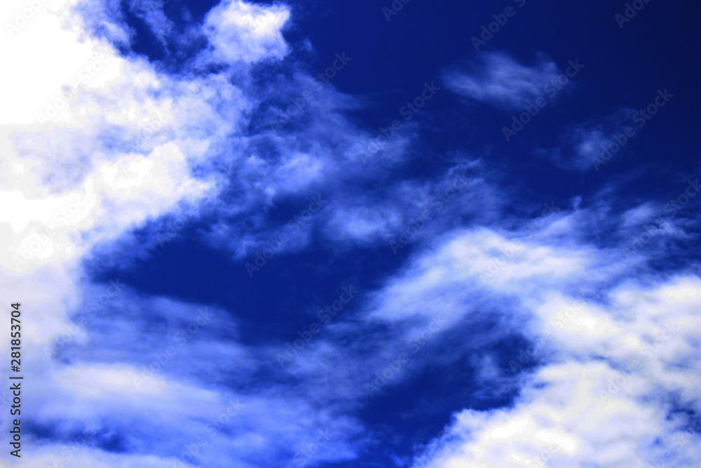 Fototapeta premium blue sky with clouds