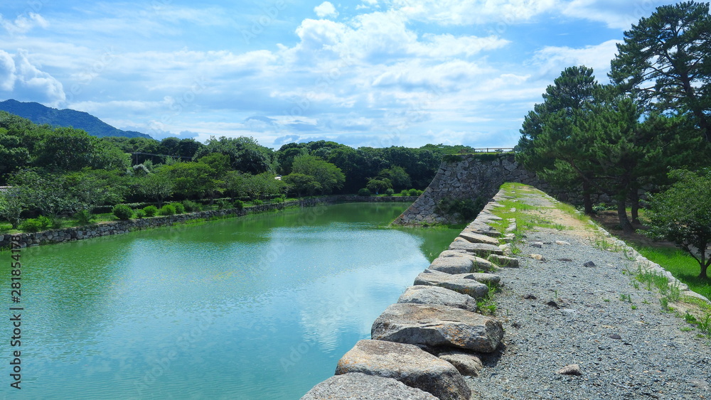 Fototapeta premium 萩城跡4